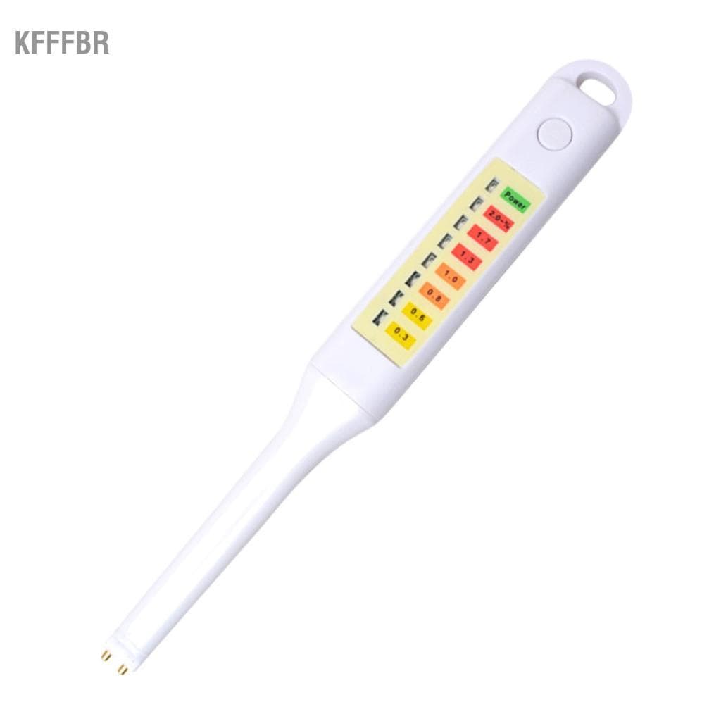 Kfffbr Caneta testadora de salinidade de alimentos, medidor de concentração de sal, salinômetro, tela indicadora LED