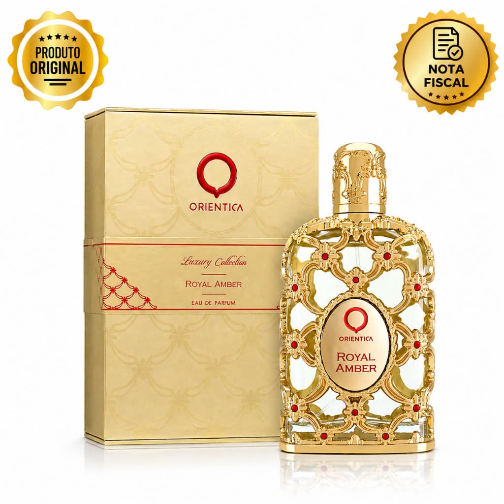 Perfume Árabe Royal Amber Orientica Edp Feminino 80ml