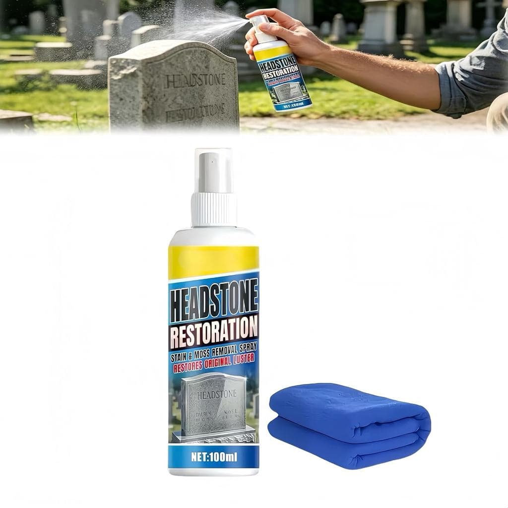 Spray para Restauração e Limpeza de Lápides, Novo Spray para Restauração e Limpeza de Lápides 2026, Restaurador e Protet