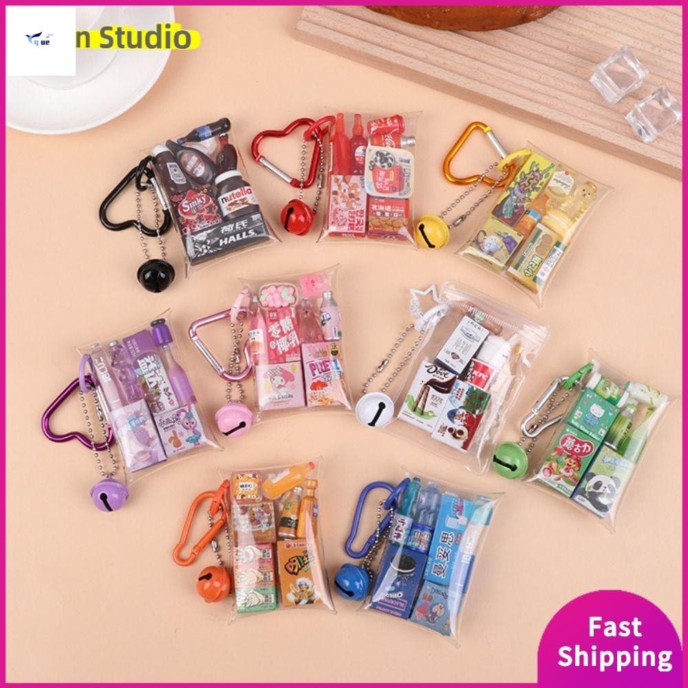 Chaveiro De Comida De Simulação De Melodia-Mini StellaLou Snack Bag Toy Para Pingente De Telefone
