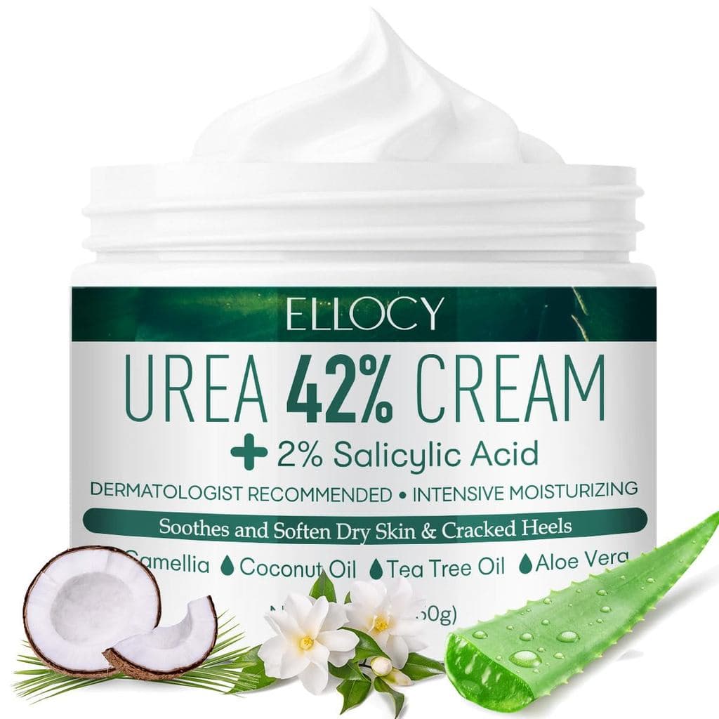 Creme de ureia 40% para os pés: Loção de ureia de máxima potência - Para tratamento de calosidades e calcanhares rachado