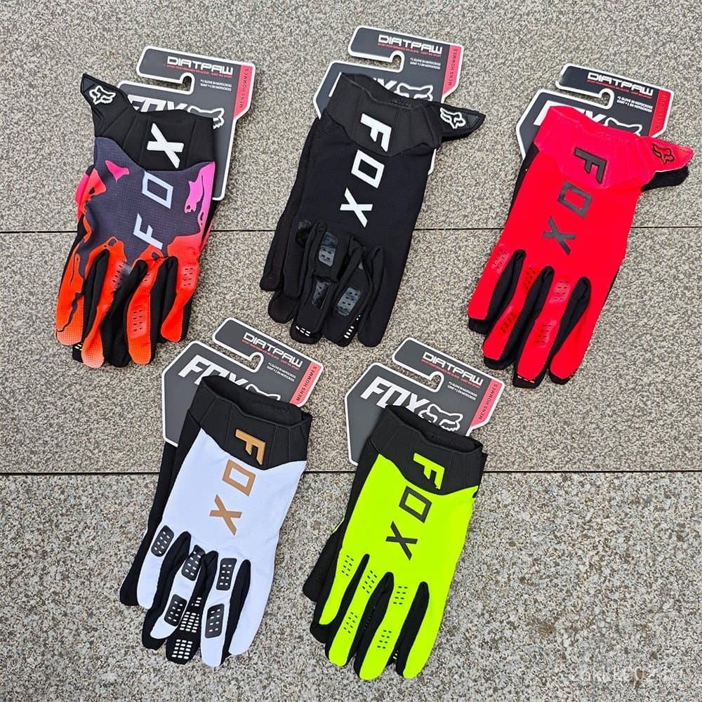 Fox Luvas De Motocicleta Masculinas ATV MTB BMX Off Road Mountain Bike Corrida Motocross