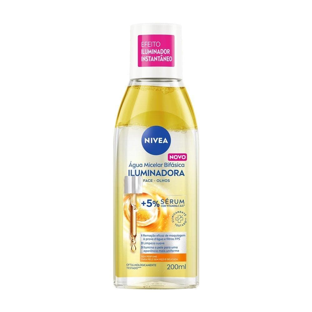 Água Micelar Nivea Iluminadora 200ml