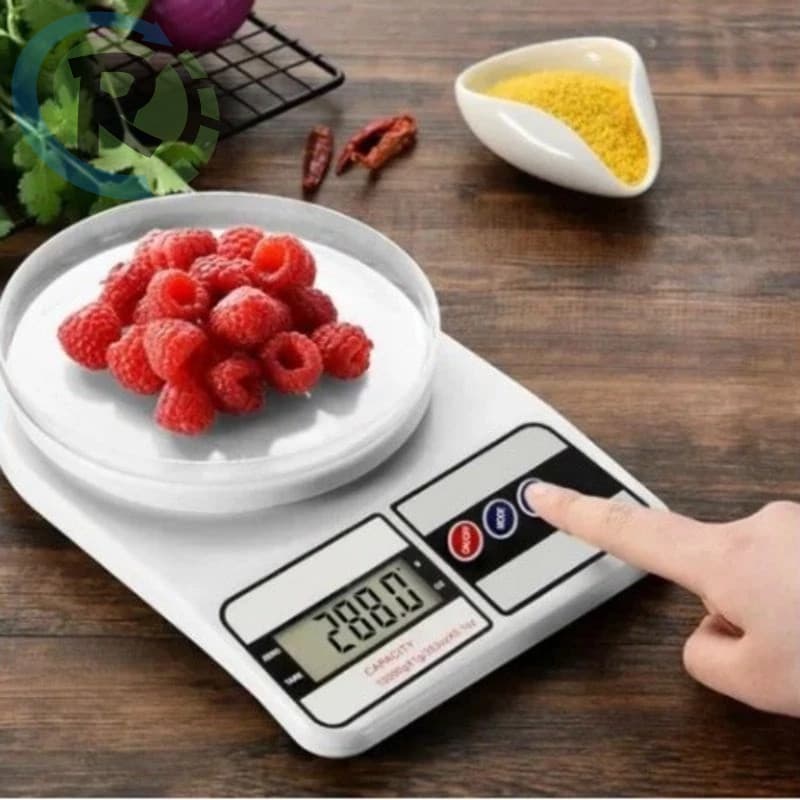 Balança Digital De Precisão Cozinha Até 10kg Nutrição E Dieta Balança Portatil Utensílio De Cozinha Confeitaria