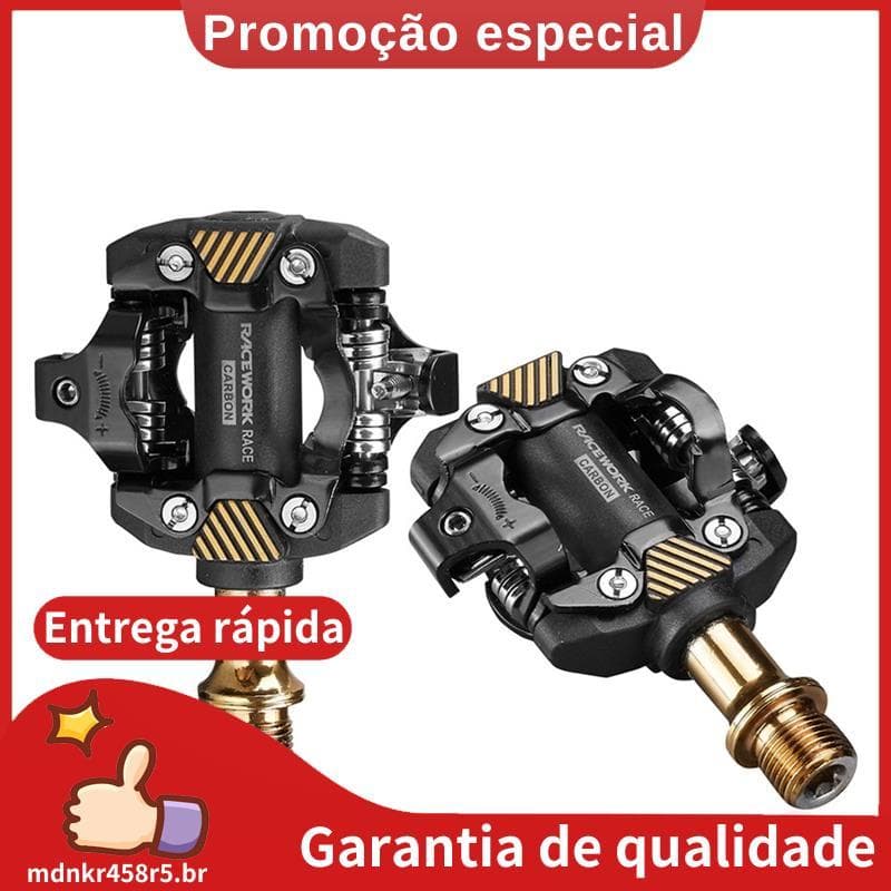 Pedal De Bicicleta MTB , Pedais SPD Com Travamento Automático , Presilhas Para Mountain Bike , Apoio Os Pés , Peças Sobr