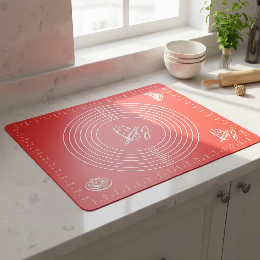 Tapete Culinario De Silicone 40cm X 50 Cm P/ Forno E Massas