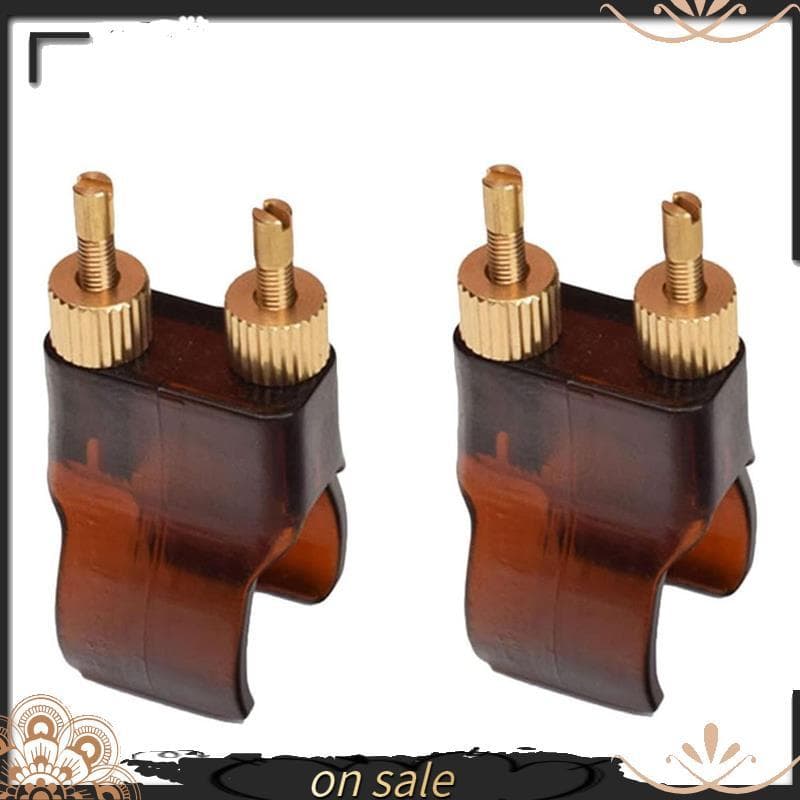 [Vendas Quentes Y] Conjunto De Afinador Fino De Latão-2pcs Ajustadores De Corda Erhu Profissionais Para Precisos Acessór