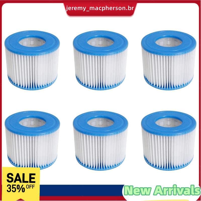 Para Cartucho De Filtro Compatível 90352E 58323 Tamanho VI , Pacote Com 6