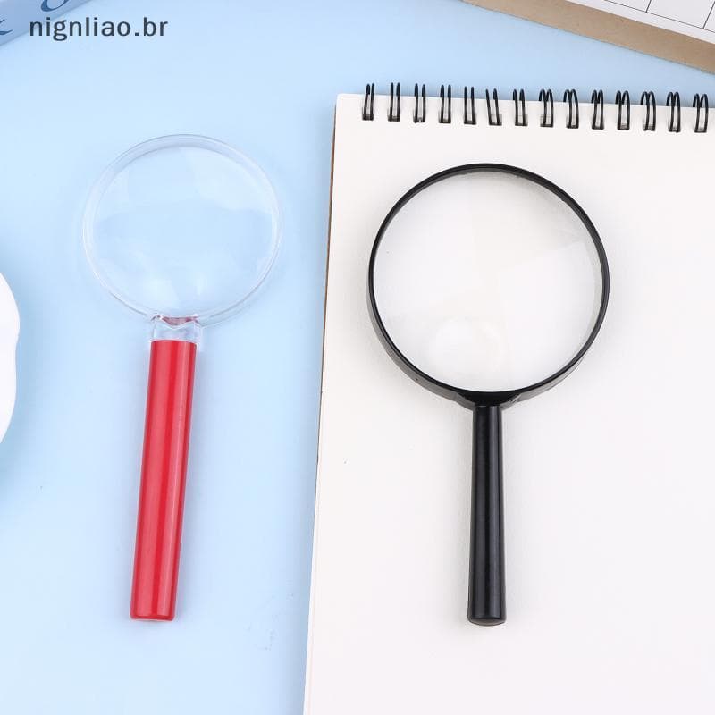 nignliao 10 Peças Portátil Mini Lupa Crianças Ferramentas De Observação Para Escola Ao Ar Livre Material Científico BR