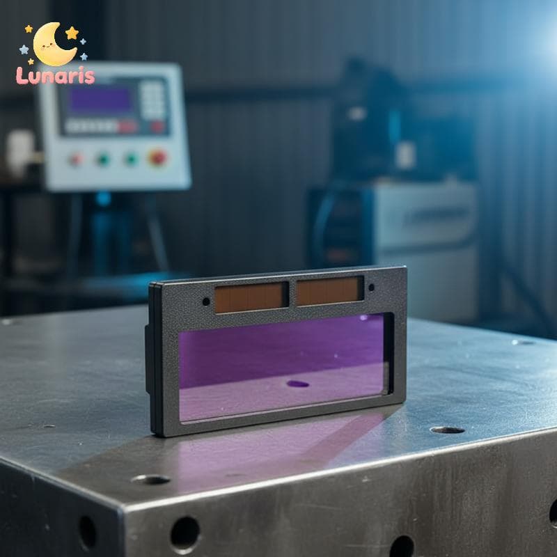 Lente De Soldagem Com Escurecimento Automático Movido A Energia Solar Lunaris Instantâneo E Visão Clara Para Trabalho Pr