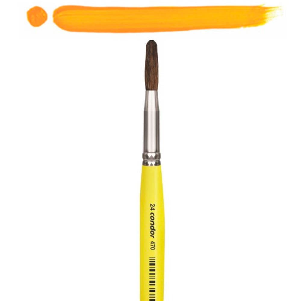 Pincel Redondo Escolar Condor - Ref. 470