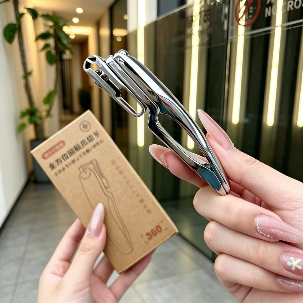 Estilo japonês rotação de 360 graus sem ângulo morto doméstico High-End moda cortador de unhas novo estilo rotativo cort