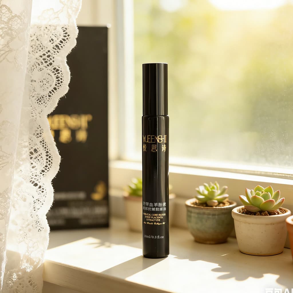 Linhas de luz avançadas!Yuenshi cordão Umbilical sangue ovelha Placenta olho colágeno essência óleo 10ml hidratante bril