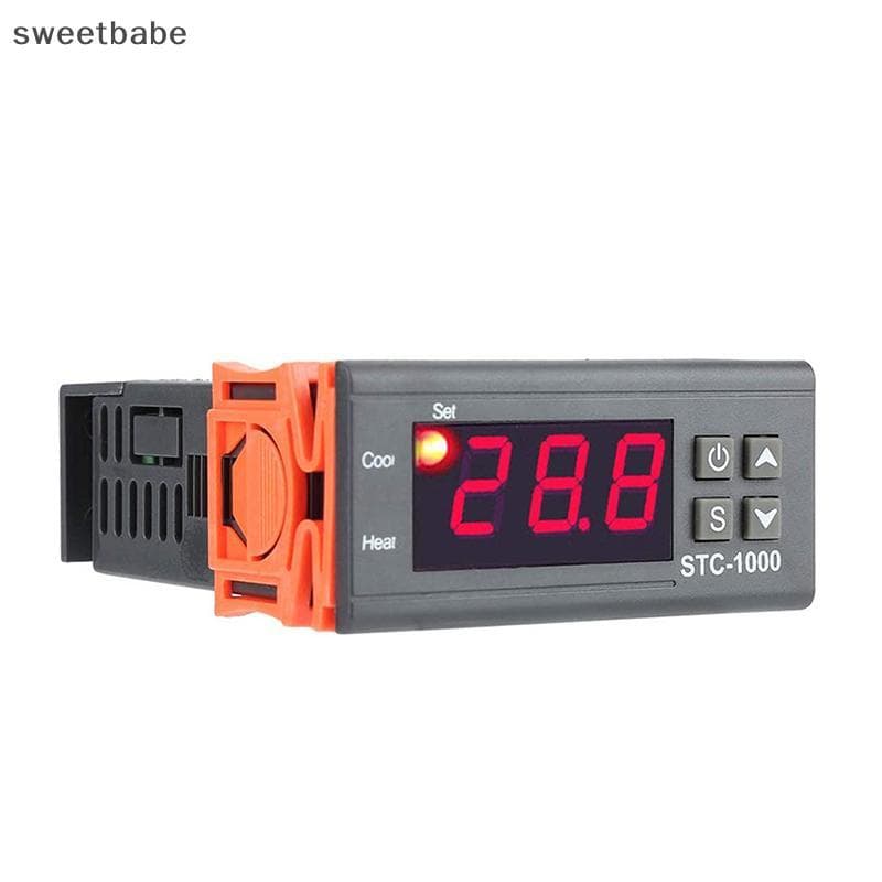 Qualidade LED Universal Digital STC-1000 Controlador De Temperatura Termostato DC12V DC24V AC110-220V
