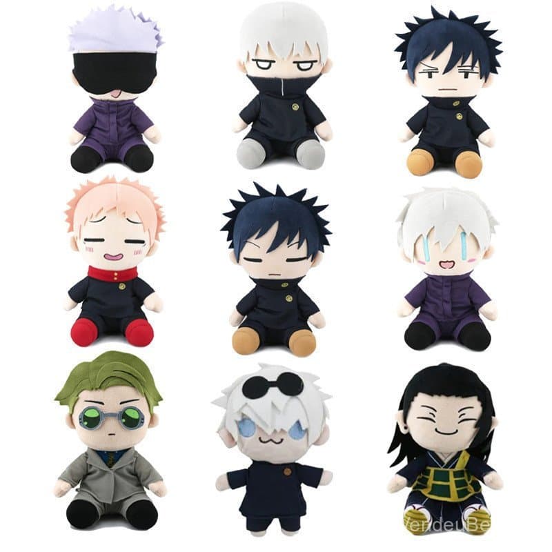 Boneco de Pelúcia do Anime Japonês Jujutsu Kaisen, Brinquedo Fofo de Desenho Animado, Presente para Crianças