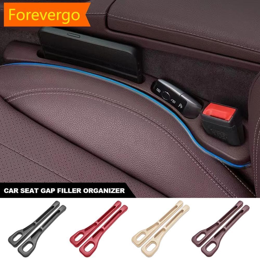 forevergo 2 Pçs Organizador De Preenchimento De Lacuna De Assento De Carro À Prova Dwaterproof Água Gap Plug Tira Armaze
