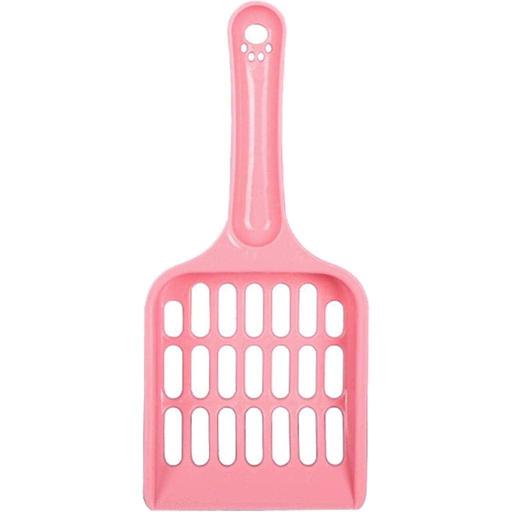 Pá para Areia de Gato, Pequena Pá de Malha Oca com Cabo Confortável, Pá de Plástico PP para Limpeza da Caixa de Areia do