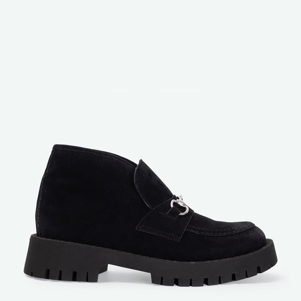 Sapato Loafer Alisson feminino Bico Redondo Elegante Confortável Moda Social