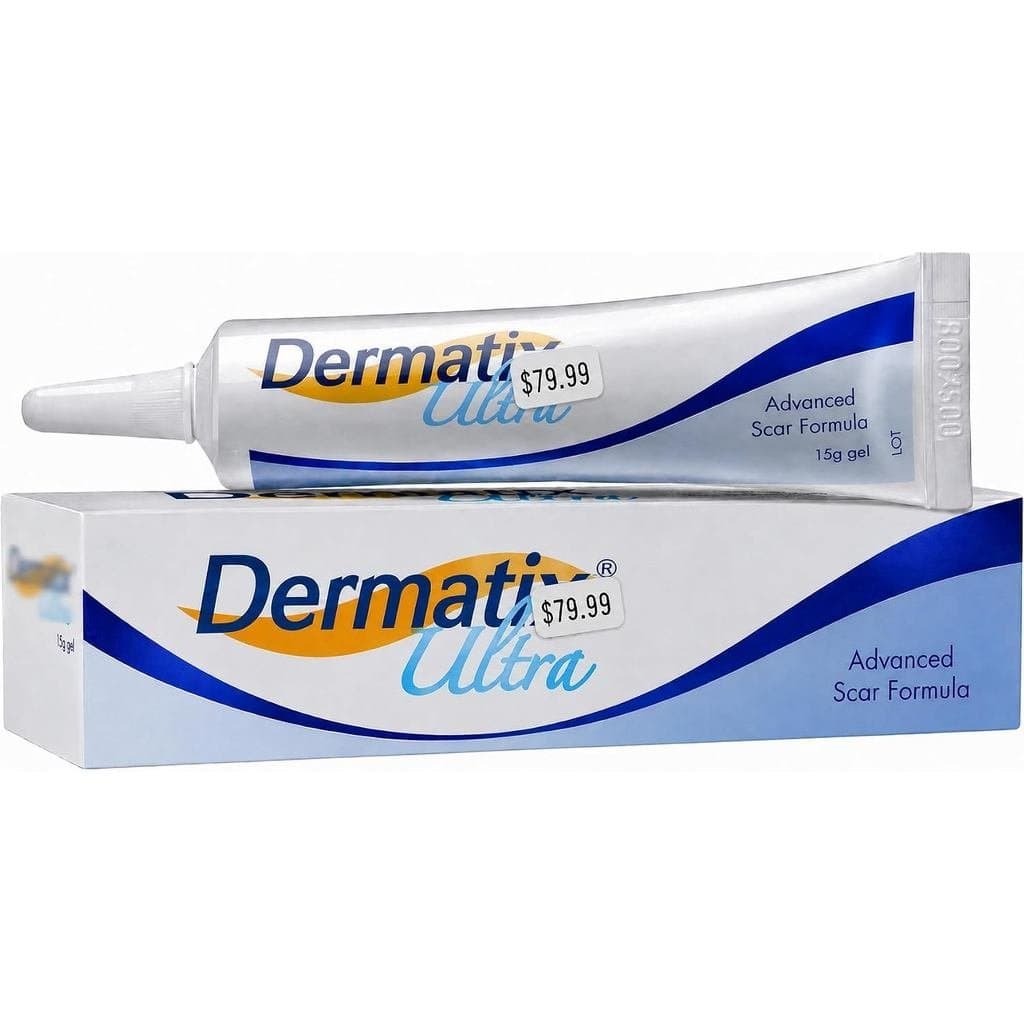 1 (15 gramas) de "Dermatix Ultra" Fórmula Avançada para Cicatrizes, Gel de Avançado para Melhoria Cosmétic