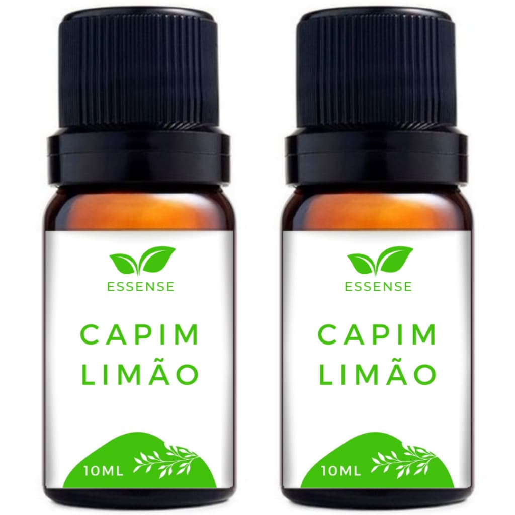 2 Essências Capim Limão 10ml Hidrossolúvel Aromatizador Difusor Umidificador Base Água Aromaterapia