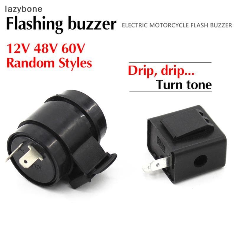 Relé Pisca-De 2 Pinos DC 12V-60V Com Bip De Campainha Para Indicador De Sinal De Mudança