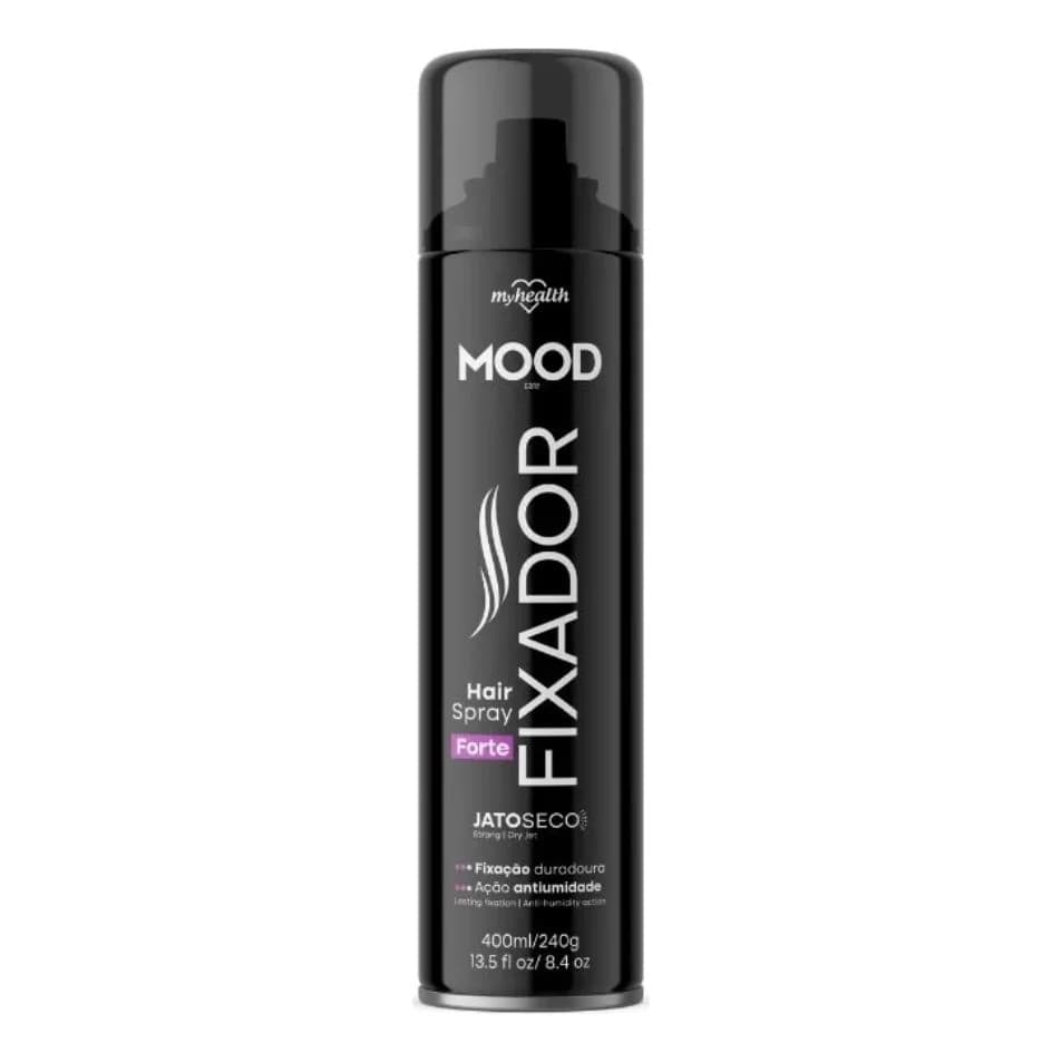 Fixador de Cabelo Hair Spray Mood AE Forte 400ml Mood