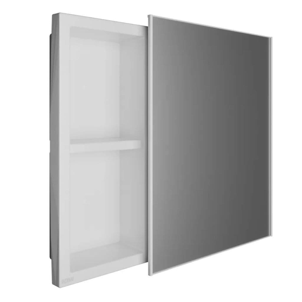 Armário Plástico Branco com Nicho 54x46x10cm A63 BR | Astra