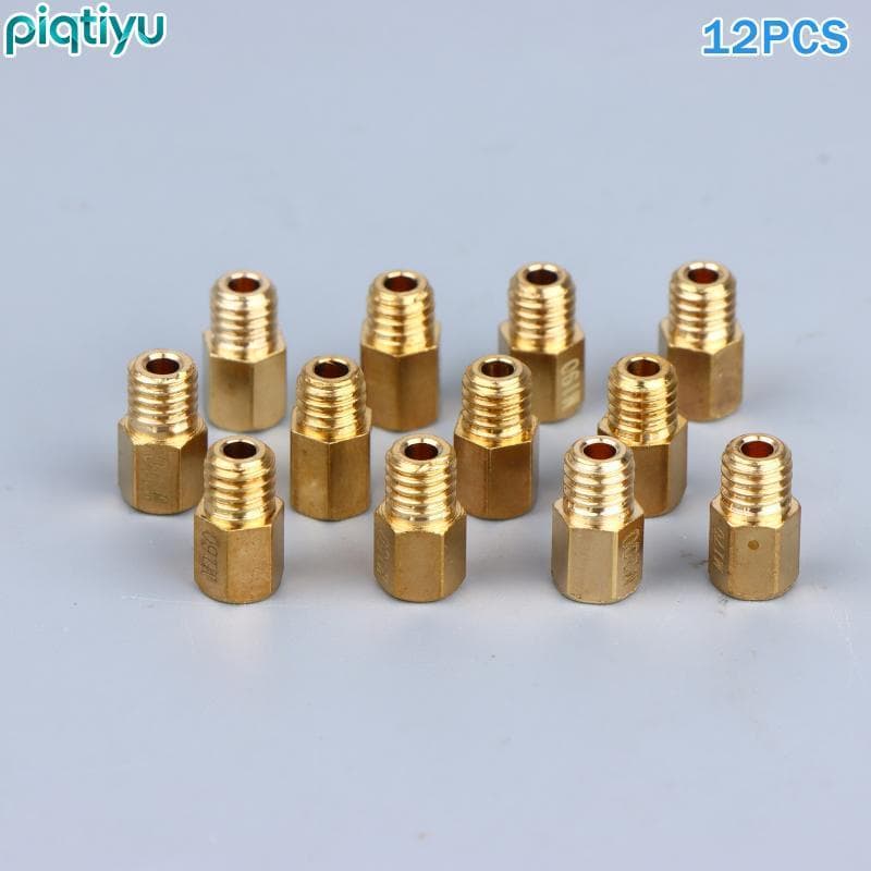 PIQTI Universal 12 Pçs Conjunto De Jato Principal Do Carburador Da Motocicleta Para Mikuni VM TM 90-200 Bocal Confiável