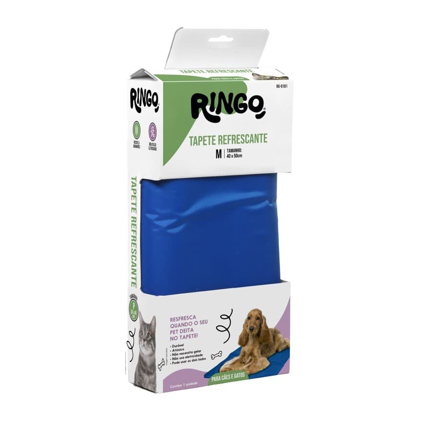 ETILUX RINGO TAPETE GELADO REFRESCANTE PARA CAES E GATOS 40X50CM