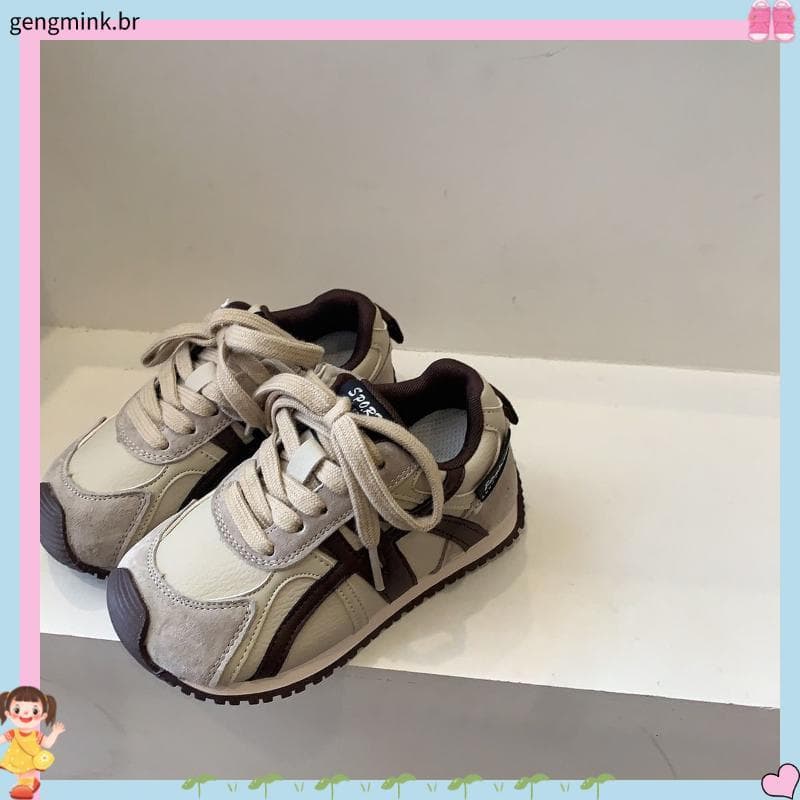 Meninas Forrest Gump sapatos 20 26 primavera novo estilo crianças tênis de corrida leve Velcro meninos Street Wear sapat
