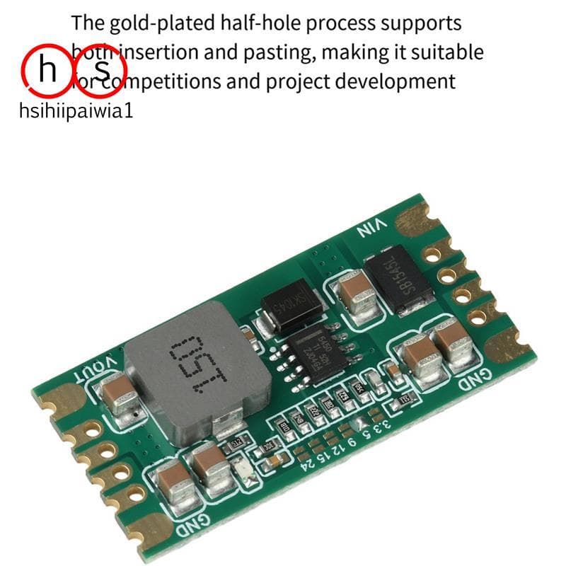 Módulo Conversor TPS5450 5A Fonte De Alimentação Comutada DC-DC5.5V Para 36V Placa Reguladora Redutora Tensão De Saída D