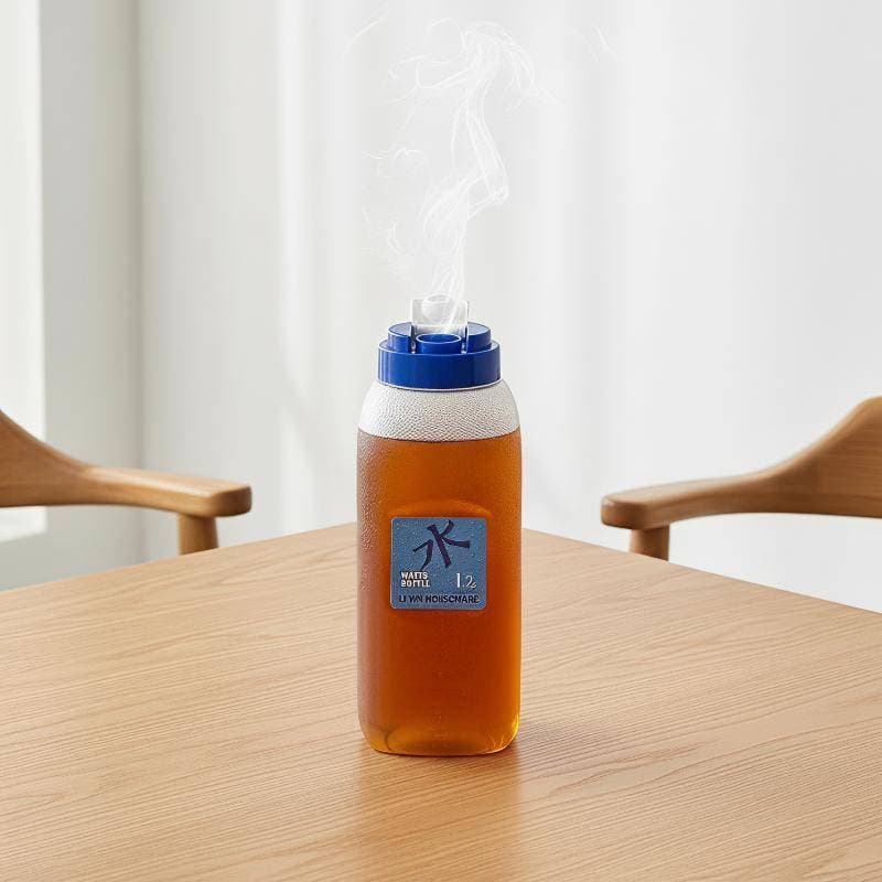 [Well Home] Jarra De Água De Plástico Fácil De Limpar Com Tampa Dispensador De Suco Portátil De Grande Capacidade Para C