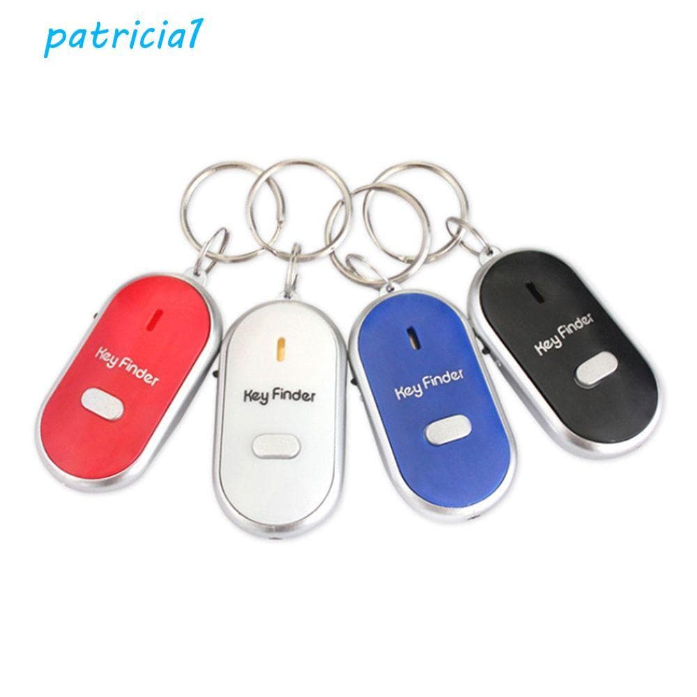 PATRICIA1 LED Whistle Key Finder 4 Cores Sensores De Apito Chaveiro Localizador De Chave Rastreador