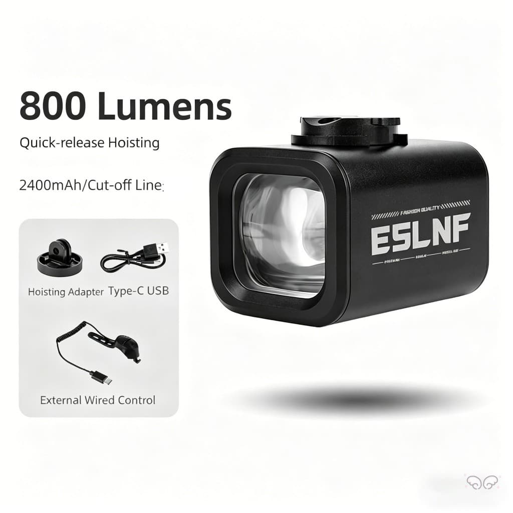 Farol De Bicicleta Em Liga De Alumínio-Luz Noturna Recarregável USB Com Buzina Para De Estrada De Montanha
