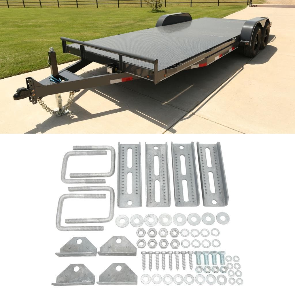 Kit de suporte de beliche giratório galvanizado de construção resistente ajustável Fesjoy Parafusos em U mergulhados a