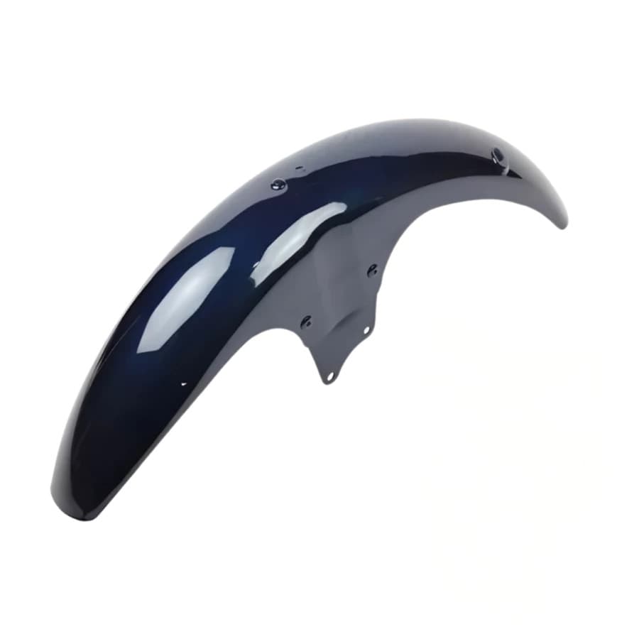 Carenagem Paralama Dianteiro CG 125 Titan Azul 1995 1996 1997 1998 1999 Azul Com Pintura Envernizado