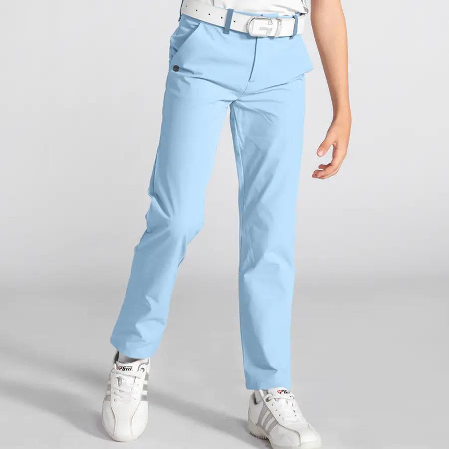 Eg roupas de golfe infantis calças de bola verão novo estilo juventude calças esportivas meninos calças sensação legal a