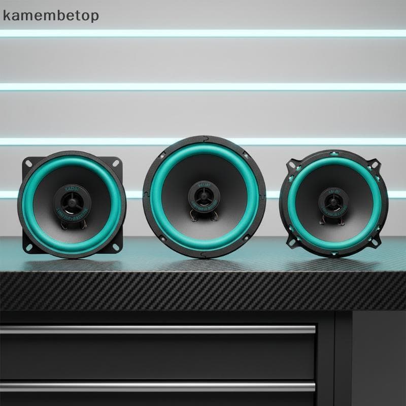TOP 4/5/6.5 Polegada Alto-Falantes Coaxiais Universais Para Carro HiFi Áudio Automotivo Subwoofer De Frequência De Gama