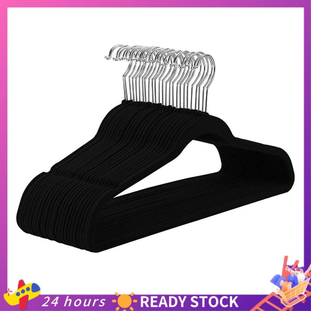 Veludo Fino , Cabides Antiderrapantes Para Roupas , Cabide , Gancho