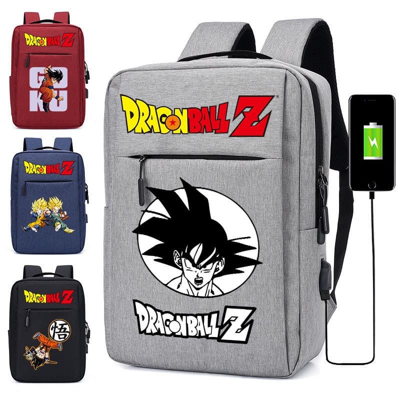 Mochila da série Anime Dragon Ball Z, mochila escolar portátil feminina, mochila de viagem masculina estilo coreano CN2V