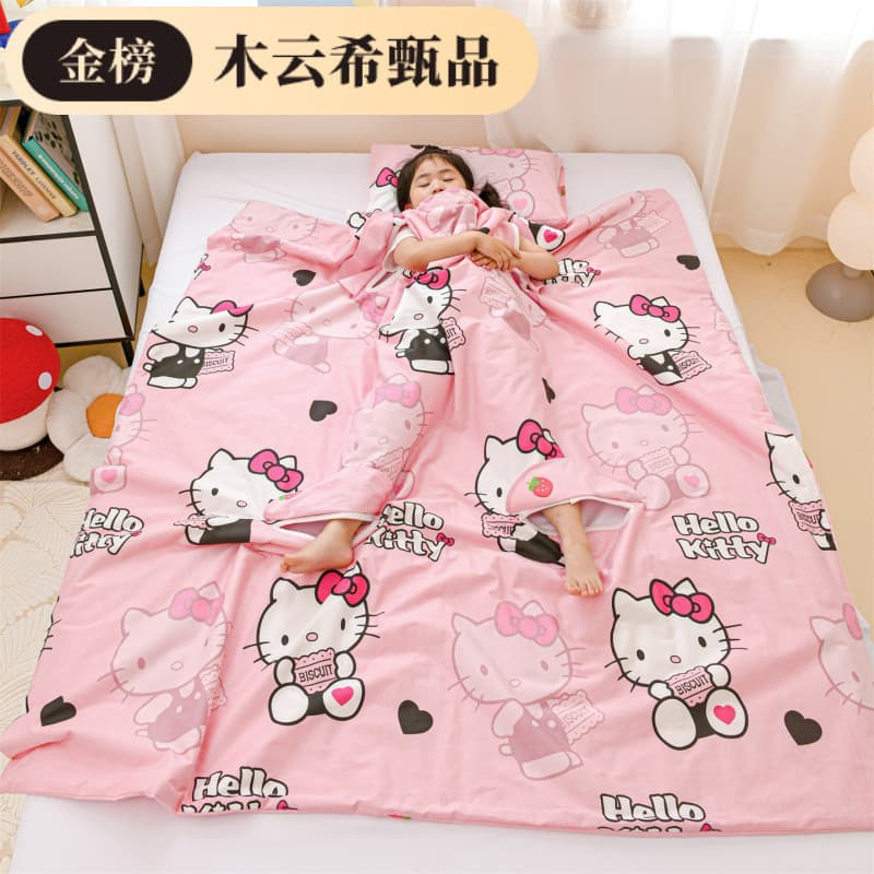 Classe A algodão gaze saco de dormir bebê estilo fino bebê crianças primavera outono Anti-pontapé colcha ferramenta útil