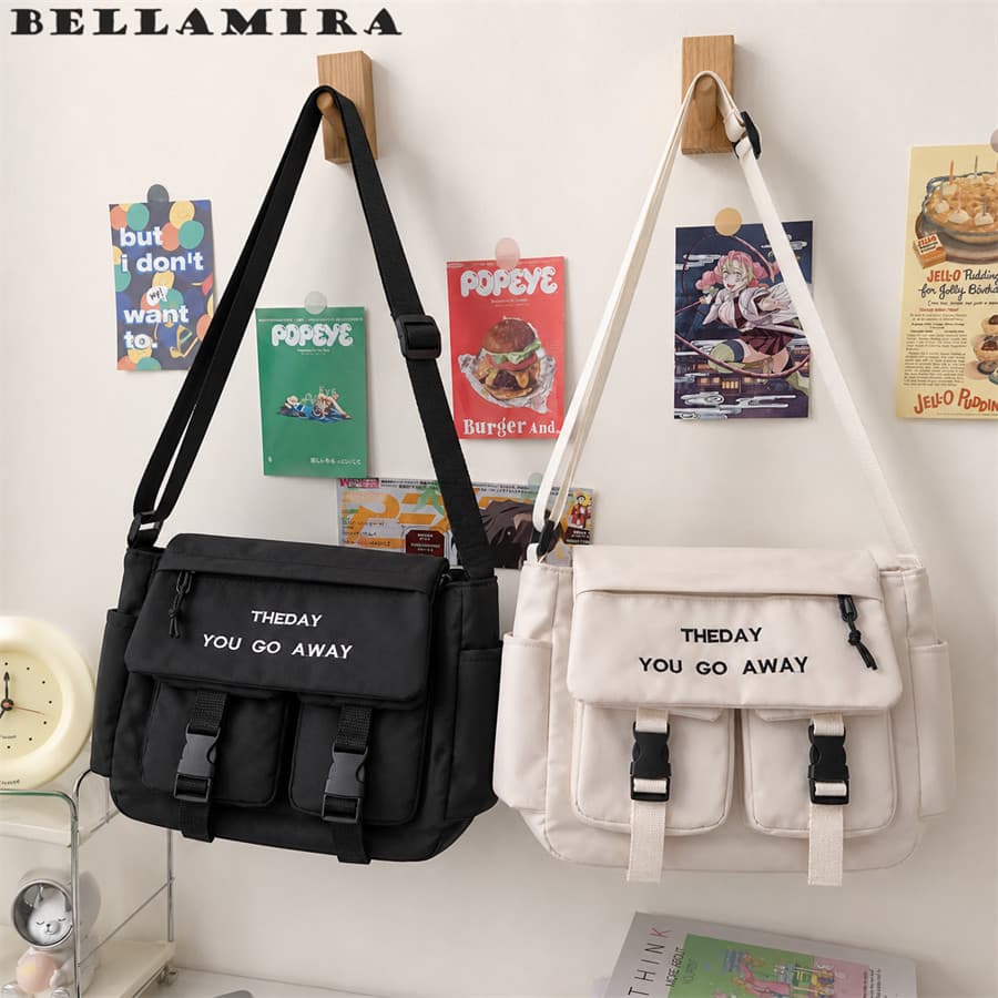Bolsa Tiracolo Grande De Ombro Transversal De Tecido Viagem Bolsa Mensageiro  De Trabalho, Bolsa Crossbody Para Lazer
