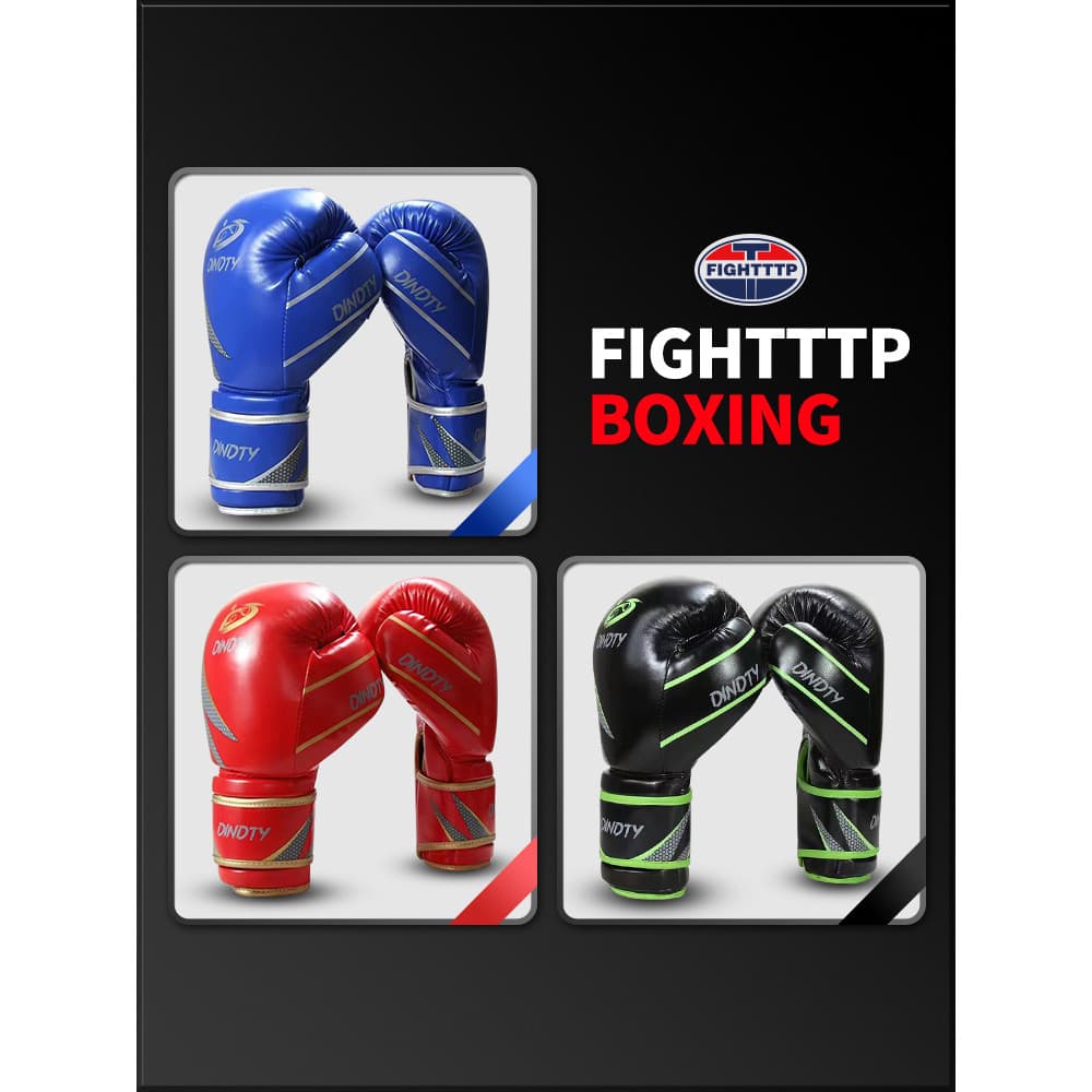 TTP luvas de boxe treinamento adulto luvas profissionais das mulheres dos homens luta Sanda Muay Thai luvas de boxe cria