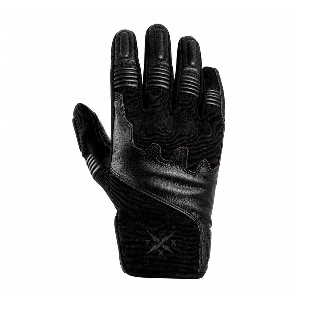 Luva Moto Texx Overland Couro Poliéster Touch Custom Frio