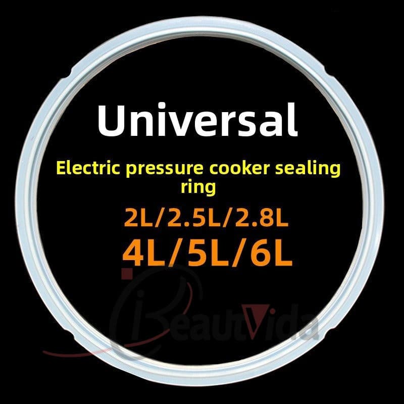 Anel de Vedação de Silicone para Panela de Pressão Elétrica 2L 2.8L 4L 5L 6L, Peças Universais, Alta Vedação 0KUP 2026