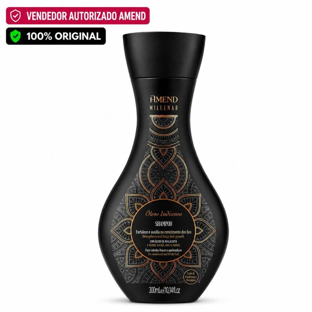 Shampoo Amend Millenar Óleos Indianos 300ML