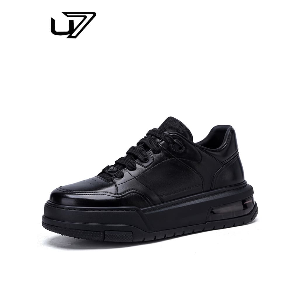 U7 sapatos masculinos 2026 verão novo estilo de couro genuíno respirável tênis esportivos casuais masculino camada super