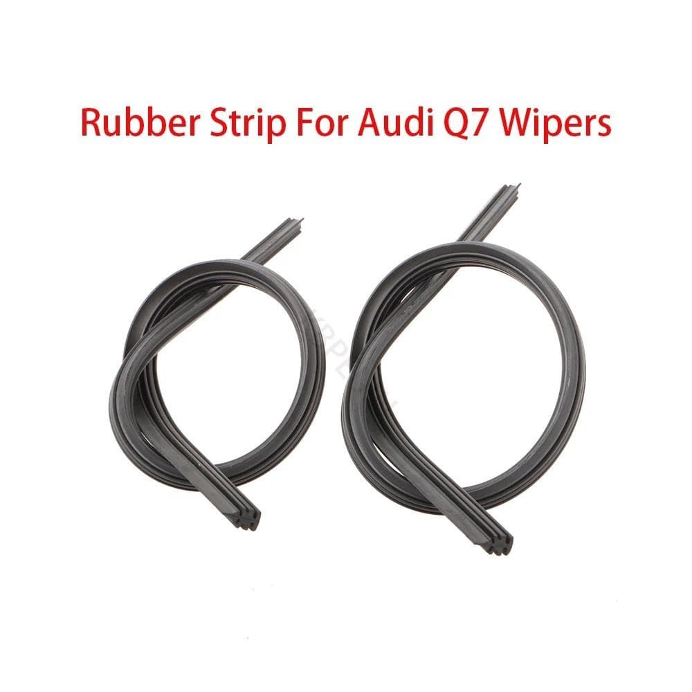 1 Conjunto Para Audi Q7 2006-2024 Lâmina De Limpador De Carro Tira De Borracha Recarga Acessórios De Limpadores