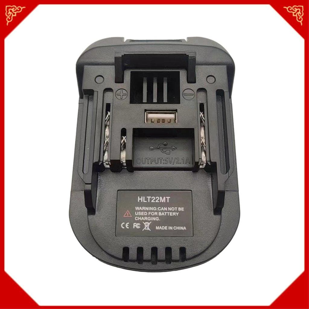 1 Pçs HLT22MT Adaptador Conversor De Bateria Uso Plástico Para 22V Li-Ion Em Ferramenta De Lítio