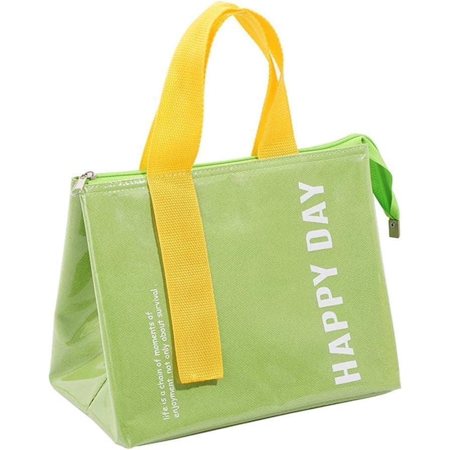 Lancheira, lancheira à prova d'água de grande capacidade, sacola de almoço reutilizável fofa, bolsa térmica Bento de tra